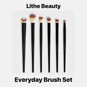 Lithe Beauty Everyday Makeup Brush Set $43 🆕